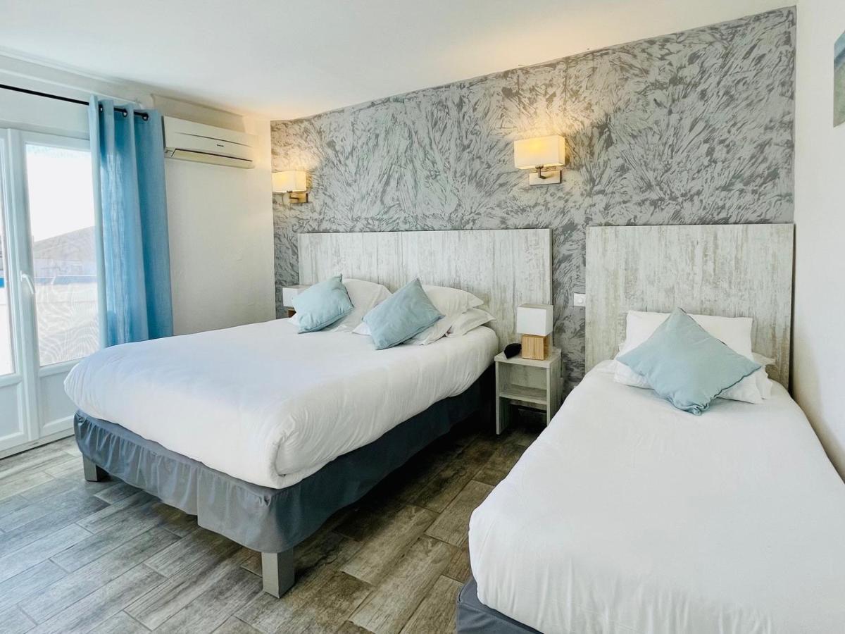 Hotel Les Palmiers En Camargue Saintes-Maries-de-la-Mer Luaran gambar